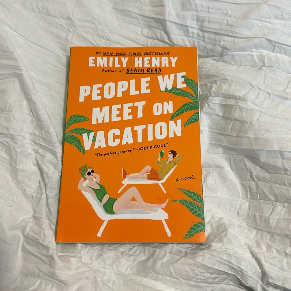 People we meet on vacation, by Emily Henry, perfect condition, hasn’t been read!